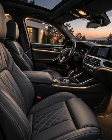 Titanium Interior detail: deep-cleaned, ceramic-coated cabin